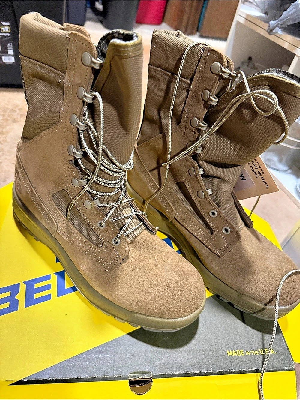 Belleville MCTW Gore-Tex Combat Boots Brown US 9 R NWT